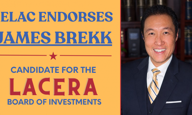 RELAC Endorses James Brekk for the LACERA Board of Investments