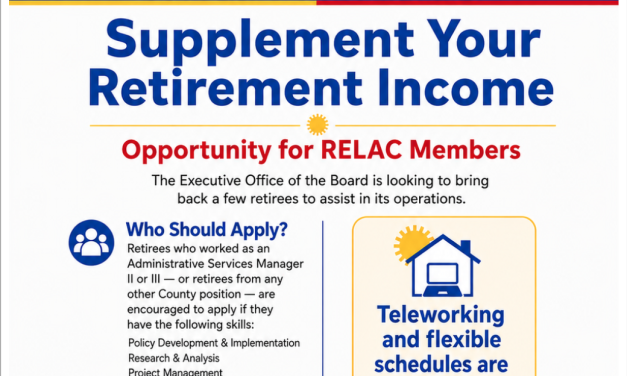 Supplemental Employment with Los Angeles County