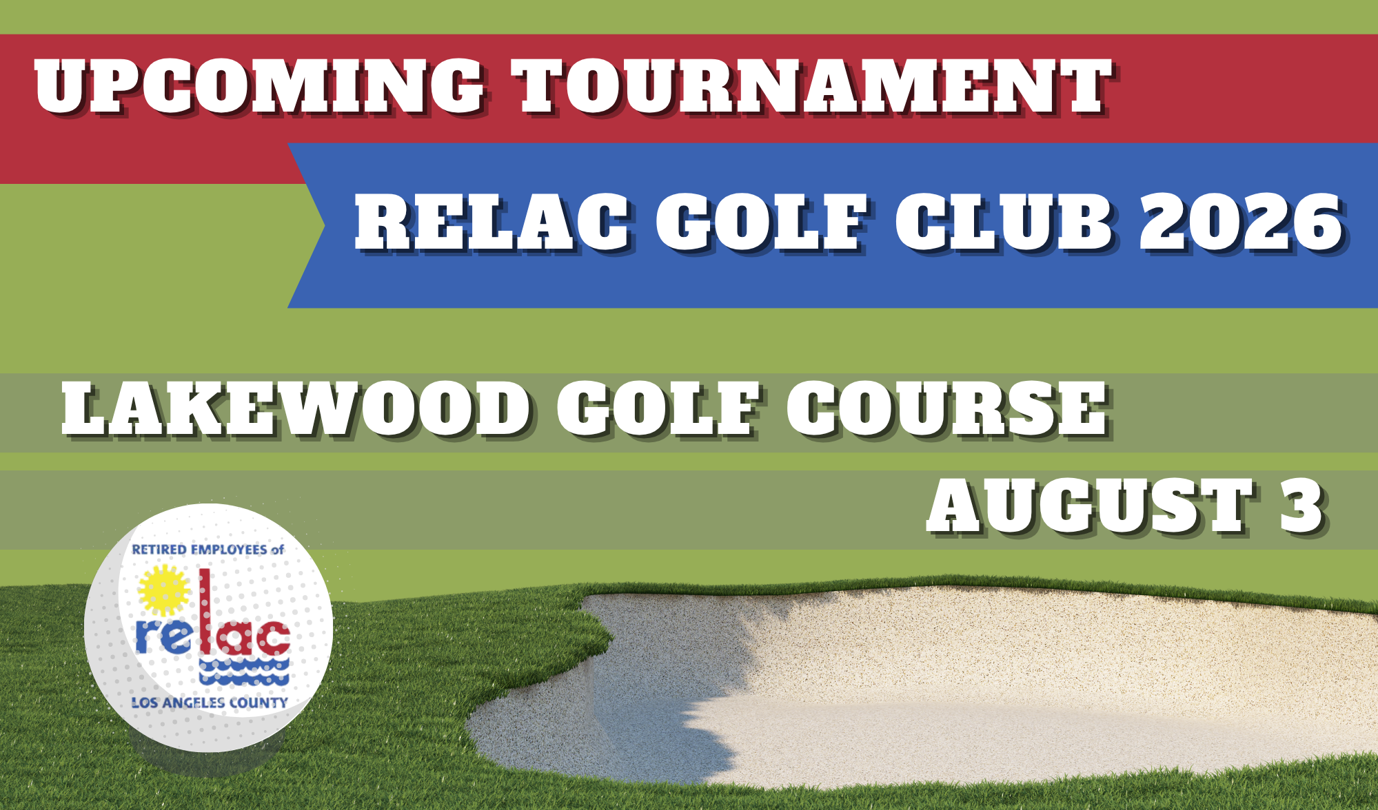 Title Golf Club 2026 Save the Dates