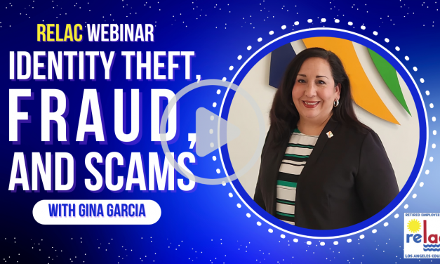 RELAC Webinar: Identity Theft, Fraud and Scams