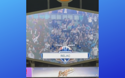 RELAC on the Jumbotron